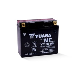 Μπαταρία YUASA YT12B-BS ROC με Υγρά 150-69-130 TDM850 YTF-R6/XVS650