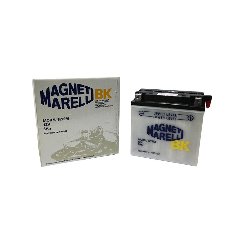 Μπαταρία MAGNETI-MARELLI MOB7L-B2 (YB7L-B2) με Υγρά
