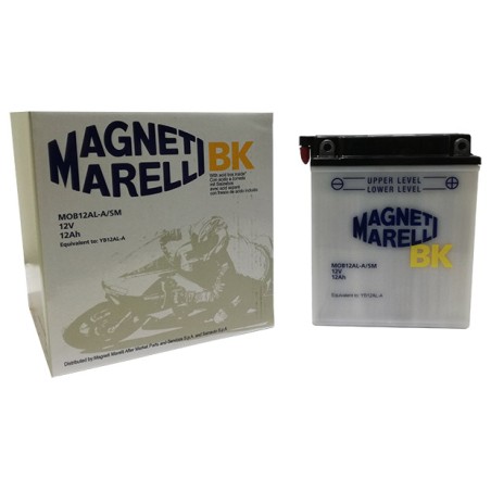 Μπαταρία MAGNETI-MARELLI MOB12AL-A/SM  (YB12AL-A) με Υγρά