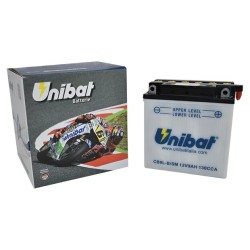 Μπαταρία UNIBAT CB9L-B-SM  (YB9L-B) -+ με Υγρά CCA130