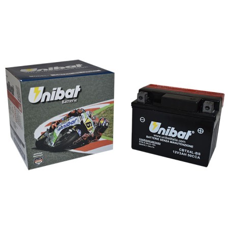 Μπαταρία UNIBAT CBTX4L-BS  (YTX4L-BS) -+ με Υγρά CCA50