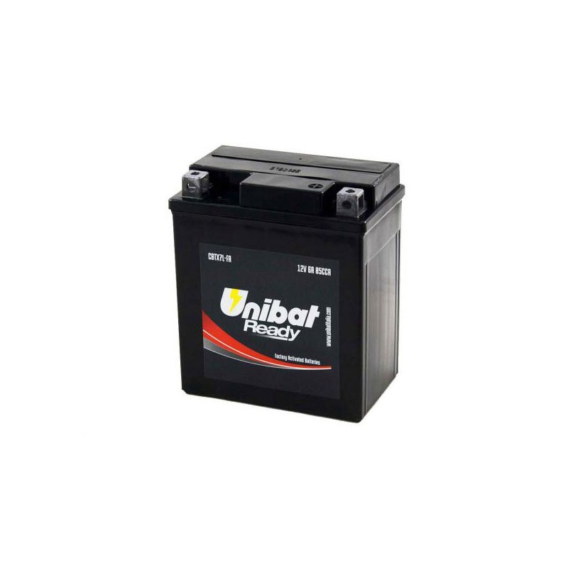 Μπαταρία UNIBAT CBTX7L-FA (YTX7L-BS) -+ FACTORY ACTIVATED CCA85