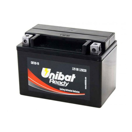 Μπαταρία UNIBAT CBTX9-FA (YTX9-BS) +- FACTORY ACTIVATED CCA120