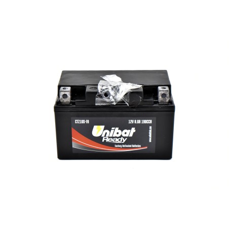 Μπαταρία UNIBAT CTZ10S-FA  (YTZ10-S) +- FACTORY ACTIV.CCA190 XDV125EVO,SC125LX