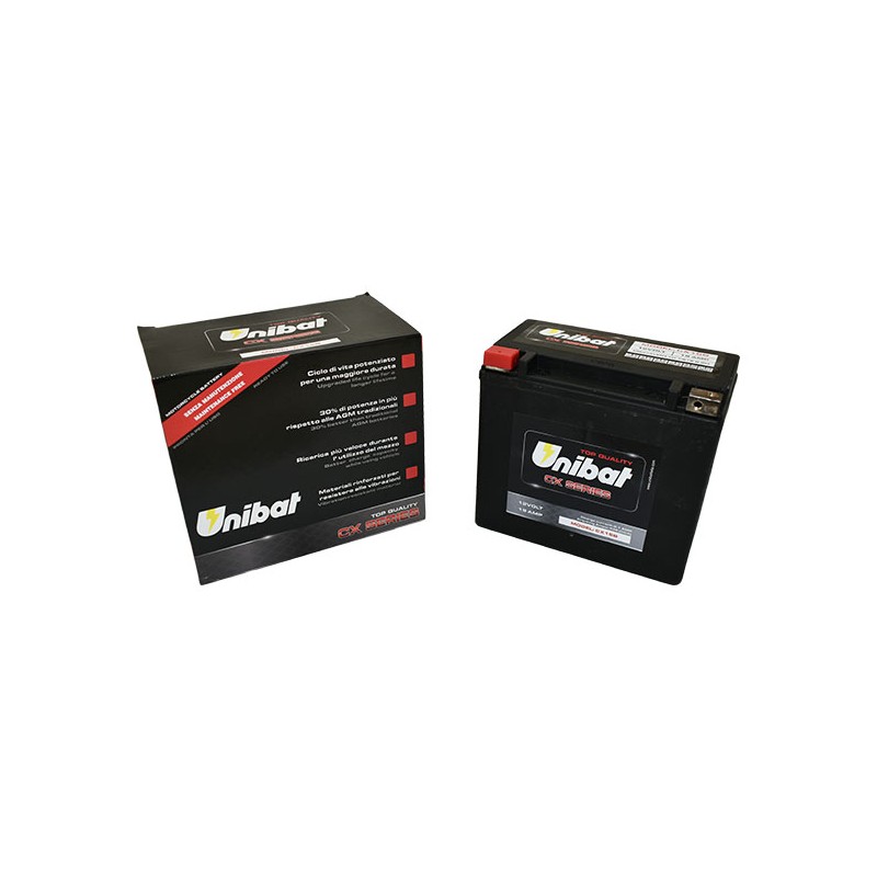 Μπαταρία UNIBAT CX16B +- CX Ενισχυμένη