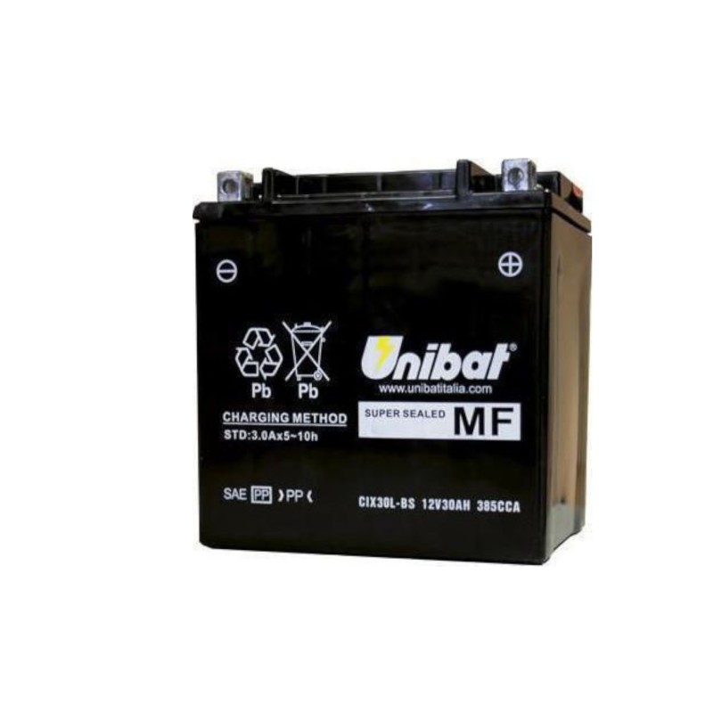Μπαταρία UNIBAT CX30L -+ CX Ενισχυμένη (510CCA)