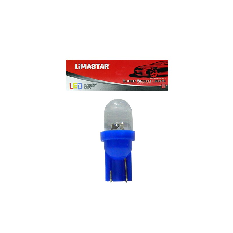 LED Λάμπα LIMASTAR MINI T10 Στρογγ. MπλE