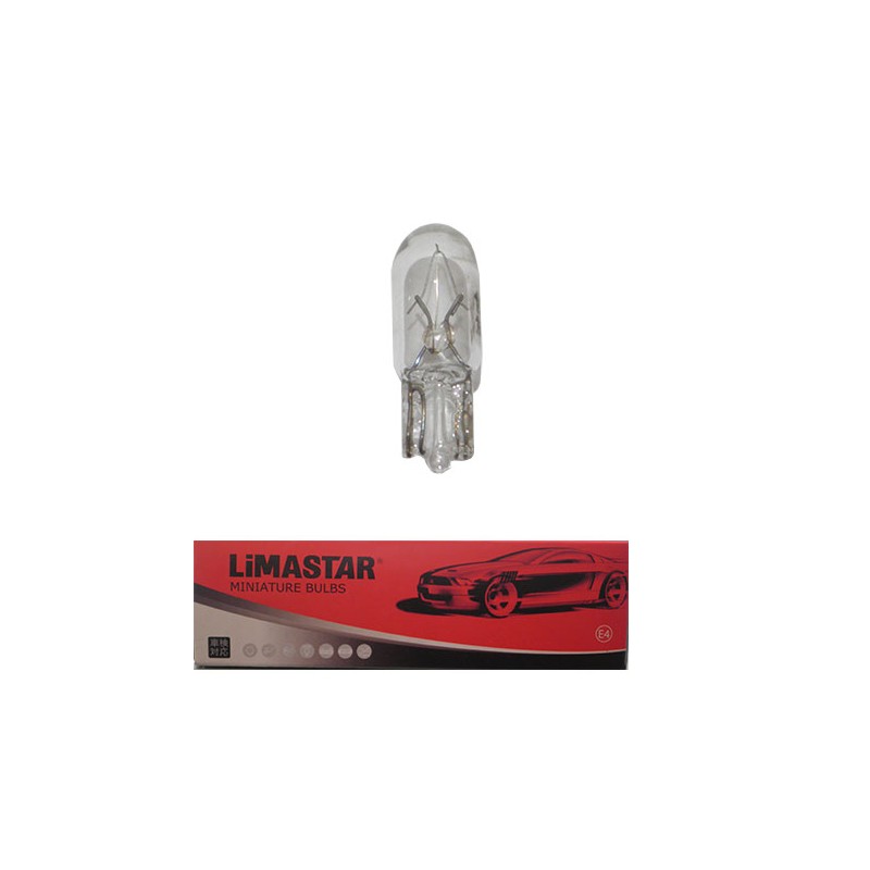 Λάμπα 12V LIMASTAR 1.5-1.7W/T6.5 Ακαλυκές