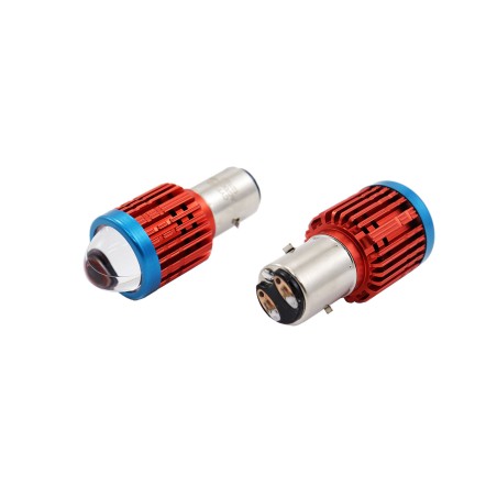 Λάμπες 12V BA20D DUAL LIGHT Χοντρό Ντουί Εμπρ.Φανού