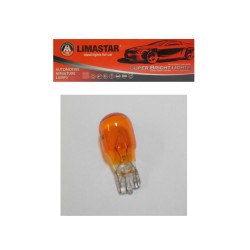 Λάμπα 12V LIMASTAR 10W Τ13 Ακαλυκές Φλας Πορτοκαλί