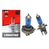 Λάμπα 12V LIMASTAR 35/35W P43T Η4 Μπλε Πάγου+50% SUPER WHITE