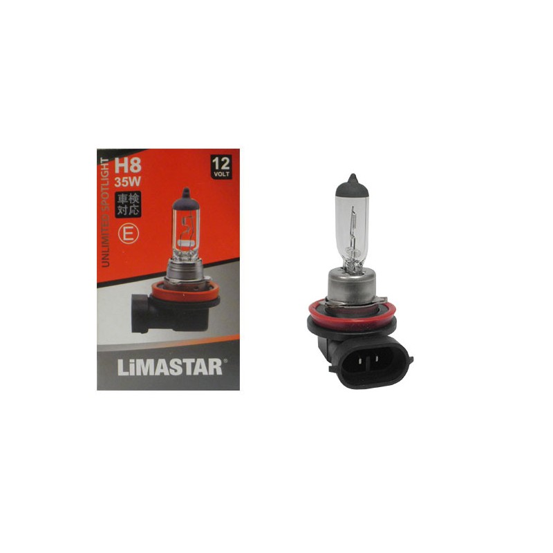 Λάμπα 12V LIMASTAR 35W PGJ19-1 H8 HALOGEN μεγαλ.SCOOTER