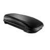 Μπαγκαζιέρα οροφής Junior Easy 198x78x40cm με μονόπλευρο άνοιγμα και κλειδί, 480 λίτρα - μαύρη
