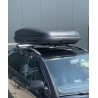 Μπαγκαζιέρα οροφής Junior Easy 180x94x39cm με μονόπλευρο άνοιγμα και κλειδί, 530 λίτρα - μαύρη