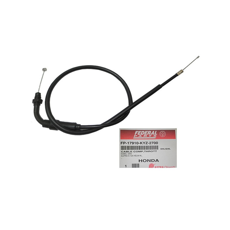 Ντίζα Γκαζιού FEDERAL SUPRA-X125I HELMIN