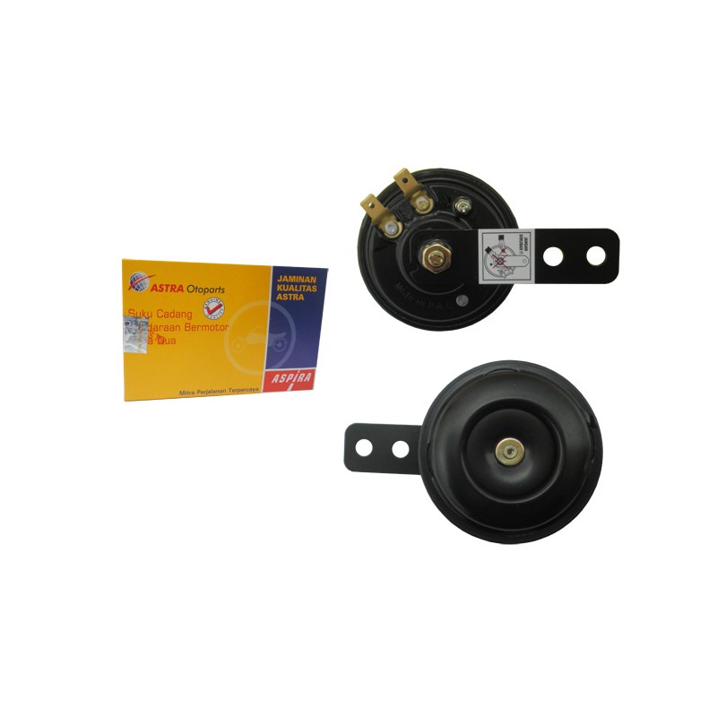 Κόρνα ASPIRA 12V Μαύρη ANF125INNOVA,C100GRAND,NF100SUPRA,C50C