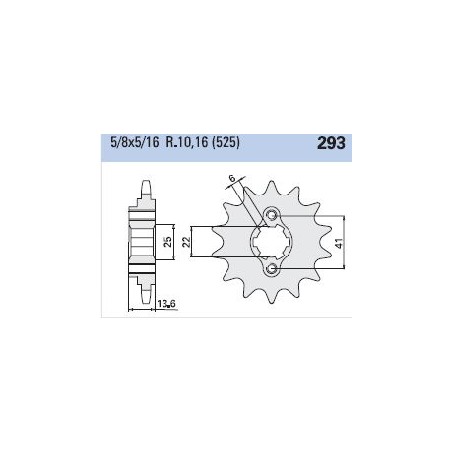 Γρανάζι Κίνησης 293/520-T15 HUSQVARNA ALL 1991-2005