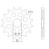 Γρανάζι Κίνησης RK C5041-T17-2Q RACING Ελαφρομ. (JTF520) TDM850'99-01,GSX-R600'01-10,ZR/X-7
