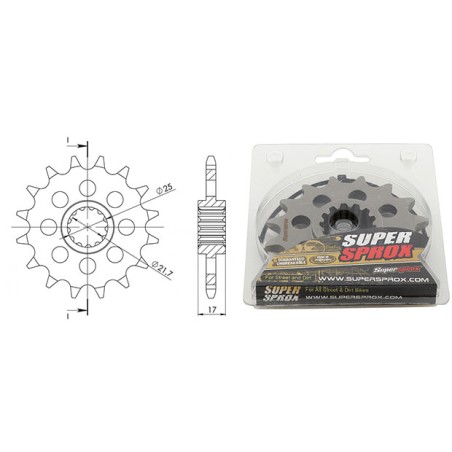 Γρανάζι Κίνησης SUPERSPROX/CST-1381-15T HON/CB500X'13-24