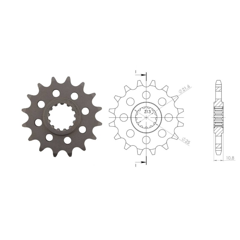 Γρανάζι Κίνησης SUPERSPROX/CST-1579-15T (520CONV.) MT07/09/01/10'14-18,YZF1000R1'98-18,XJR1300'02-18