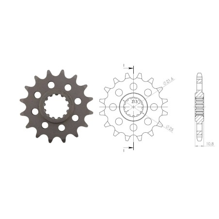 Γρανάζι Κίνησης SUPERSPROX/CST-1579-15T (520CONV.) MT07/09/01/10'14-18,YZF1000R1'98-18,XJR1300'02-18