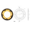 Γρανάζι Τροχού SUPERSPROX/RST-302-39T STEALTH-Χρυσό