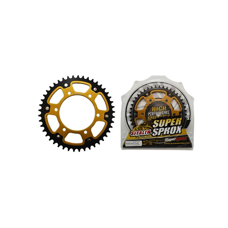 Γρανάζι Τροχού SUPERSPROX/RST-486-45T STEALTH-Χρυσό YZF-R6'06-18,MT09'14-18,YZF1000R1'04-15,FZ-09/FJ-09'14-18,GSX-R750/1000'16-1