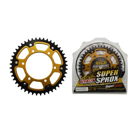 Γρανάζι Τροχού SUPERSPROX/RST-486-45T STEALTH-Χρυσό YZF-R6'06-18,MT09'14-18,YZF1000R1'04-15,FZ-09/FJ-09'14-18,GSX-R750/1000'16-1