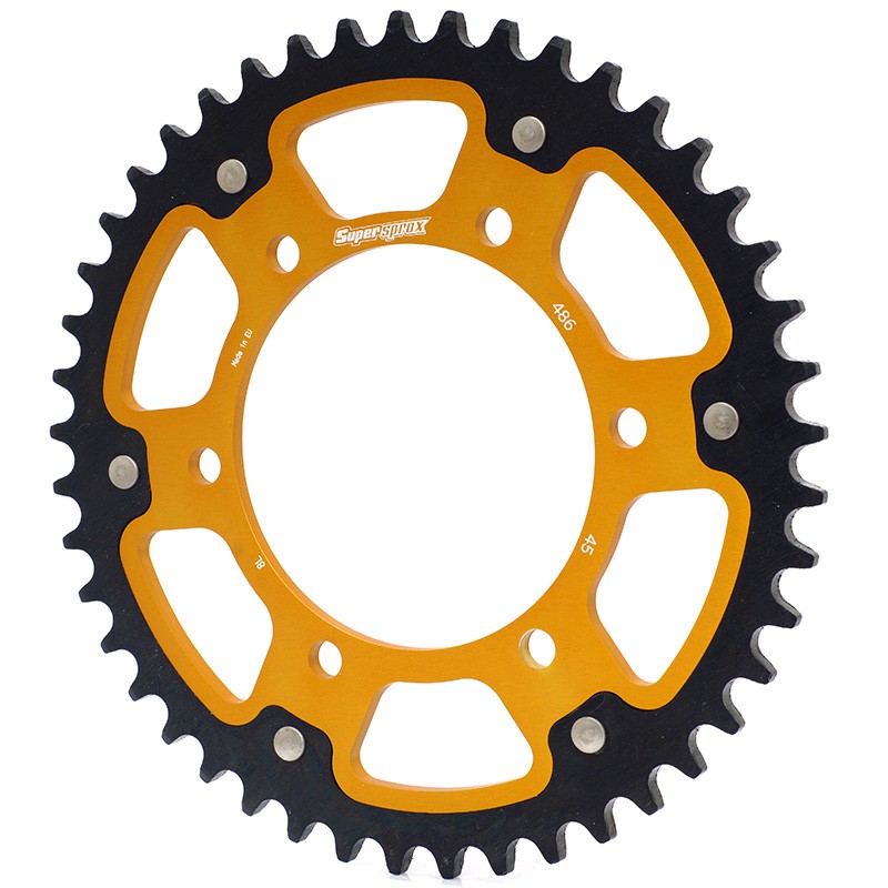 Γρανάζι Τροχού SUPERSPROX/RST-990-49T STEALTH-Μαύρο (JT897) KTM/EXC-F350