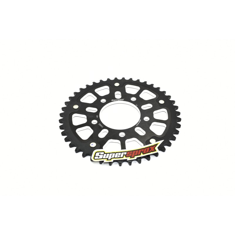 Γρανάζι Τροχού SUPERSPROX/RST-7092-43T STEALTH-Μαύρο KAW/ZX10RRNINJA(1000CC)