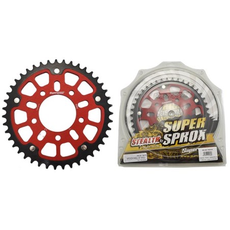 Γρανάζι Τροχού SUPERSPROX/RST-7092-43T STEALTH-Κόκκινο (RK5032) BN302,TRK502,LEONCINO500