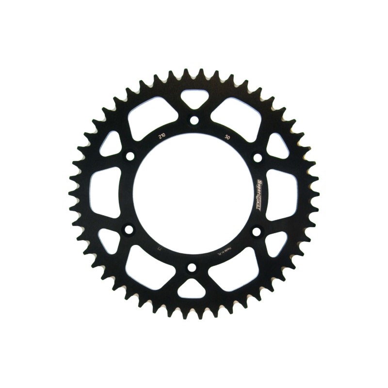 Γρανάζι Τροχού SUPERSPROX/RAL-210-50T  ALUMINIUM-Μαύρο CRF230'03-19,CRF250F'19-23