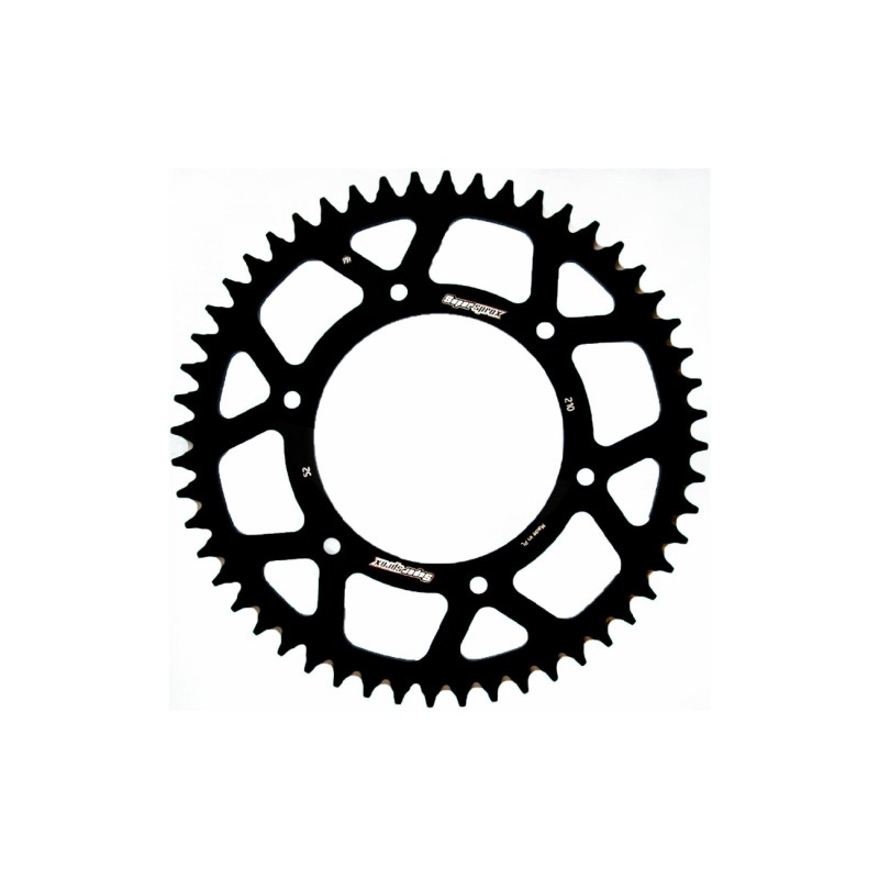 Γρανάζι Τροχού SUPERSPROX/RAL-210-52T  ALUMINIUM-Μαύρο CR125R'00-07