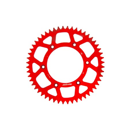 Γρανάζι Τροχού SUPERSPROX/RAL-210-52T  ALUMINIUM-Κόκκινο CR125R'00-07