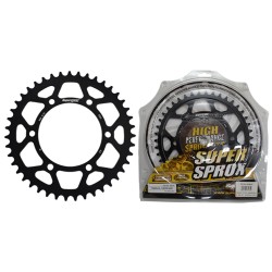 Γρανάζι Τροχού SUPERSPROX/RAL-486-43T  ALUMINIUM-Μαύρο MT-03,Z300'16-19