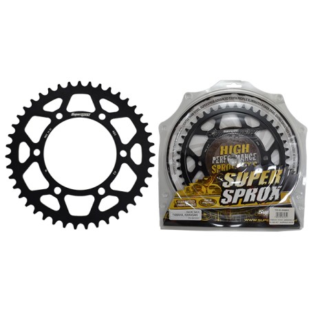 Γρανάζι Τροχού SUPERSPROX/RAL-486-43T  ALUMINIUM-Μαύρο MT-03,Z300'16-19