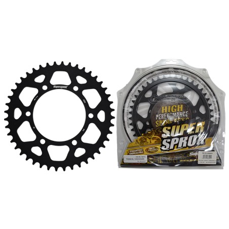 Γρανάζι Τροχού SUPERSPROX/RAL-486-44T  ALUMINIUM-Μαύρο MT-03,Z300'16-19