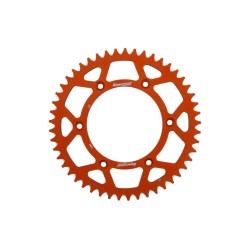 Γρανάζι Τροχού SUPERSPROX/RAL-990-49T ALUMINIUM-Πορτοκαλί (JTR897) KTM/SX250'20-23,450SXF'20-23