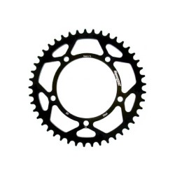 Γρανάζι Τροχού SUPERSPROX/RAL-1793-45T ALUMINIUM-Μαύρο DL650/1000VSTROM,GSX-R600/750(520),GSF1200/1250BANDIT(520),TRIUMPH/865SCR
