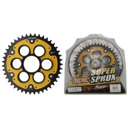 Γρανάζι Τροχού SUPERSPROX/RSA-0737-43T (525) STEALTH Χρυσό W/ALLOY COVERS DUCATI