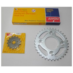 ASPIRA Αλυσίδα-Γρανάζια Κιτ 14/38 428H X 112L CRYPTONX-135