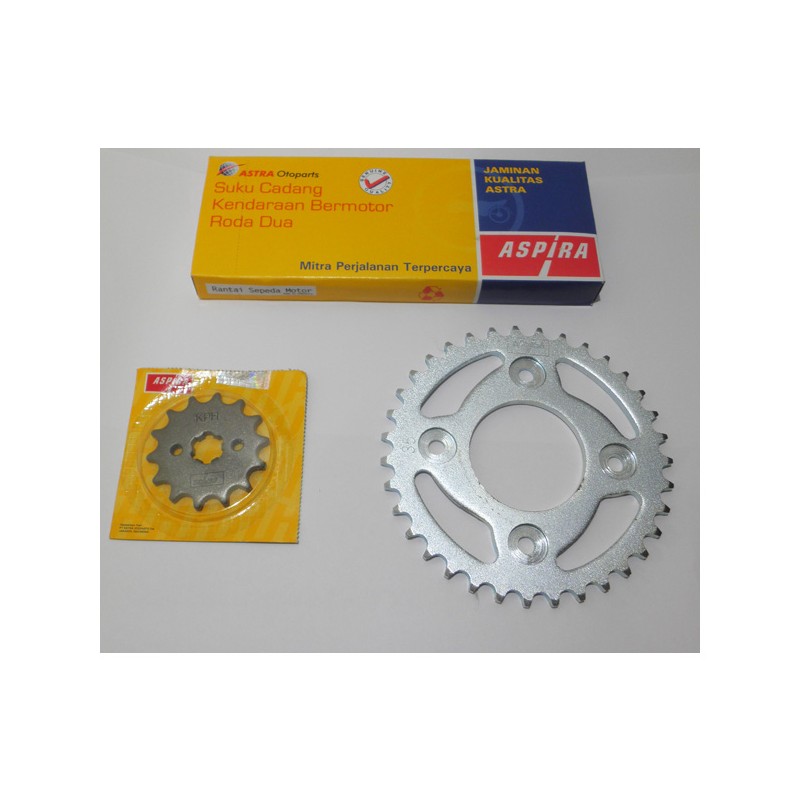 ASPIRA Αλυσίδα-Γρανάζια Κιτ 14/38 428H X 112L CRYPTONX-135