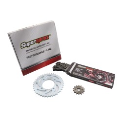 SUPERSPROX KIT Αλυσίδα-Γρανάζια 15/39 H420 X 100L GLX50,GLX90