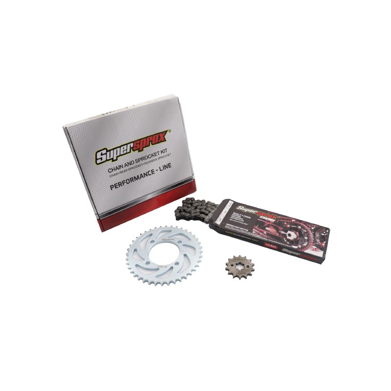 SUPERSPROX KIT Αλυσίδα-Γρανάζια 15/39 H420 X 100L GLX50,GLX90