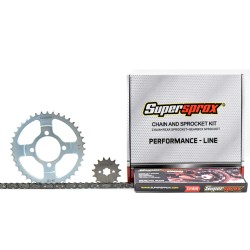 SUPERSPROX KIT Αλυσίδα-Γρανάζια 15/40 428H X 104L NF100SUPRA,DY125