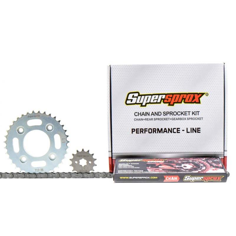 SUPERSPROX KIT Αλυσίδα-Γρανάζια 14/35 428H X 104L ANF125INNOVA/428