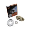 KETOZ Αλυσίδα-Γρανάζια Κιτ 14/36 Χρυσή 420H X 108L SUPRA-X125I HELMIN