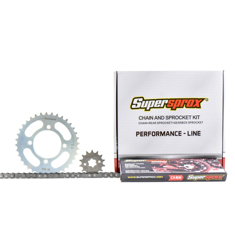 SUPERSPROX KIT Αλυσίδα-Γρανάζια 14/36 428H X 104L CRYPTONT110C'10-17