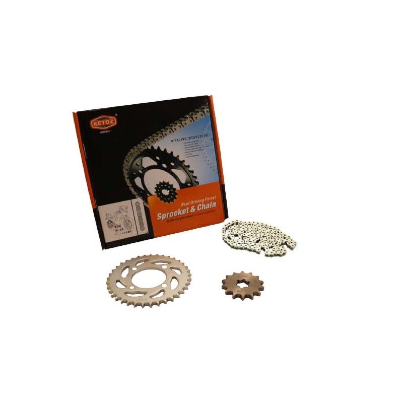 Αλυσίδα-Γρανάζια Κιτ KETOZ 14/37 Χρυσή 428H X 104L T105CRYPTON-R