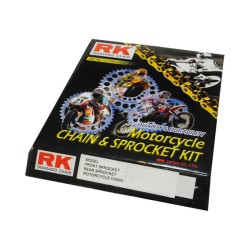 RK KIT Αλυσίδα-Γρανάζια 17/42 530GXW-114L GSXR1000'09-16